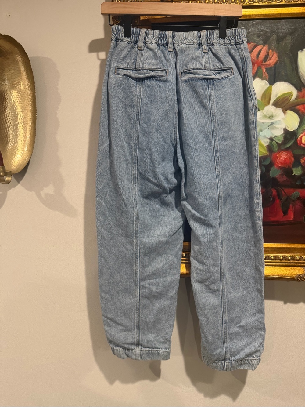 pistola Light Wash Straight-Leg Jeans with Front Panel Seams - Picture 3 of 6